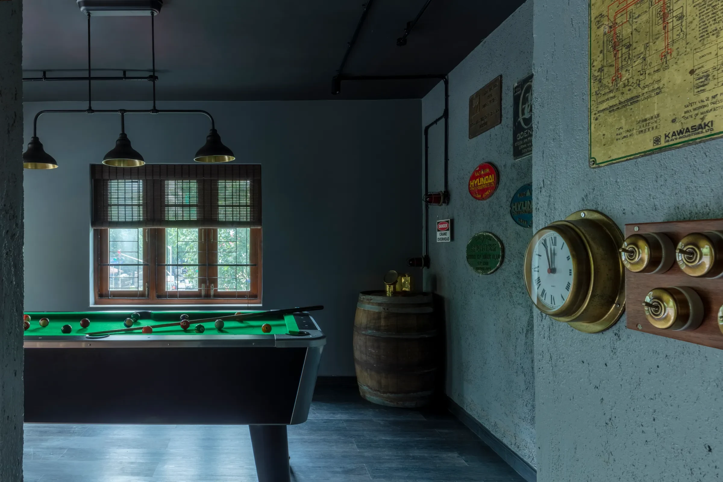 The games room at The Deep Dive
